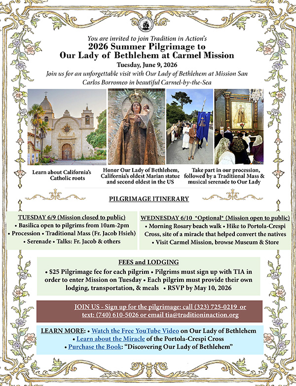 2026 Carmel Pilgrimage