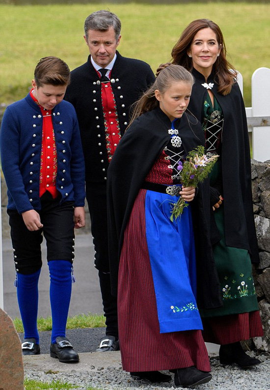 denmark royals national costumes