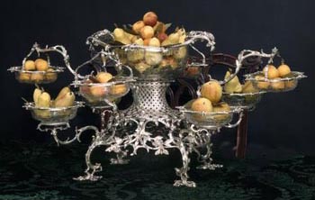 an elaborate epergne