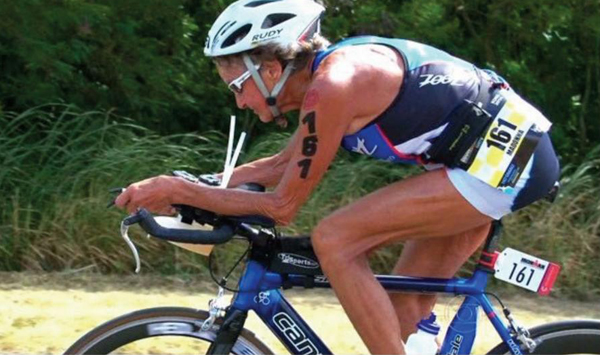 sister madonna budar riding a bicycle in scanty attire