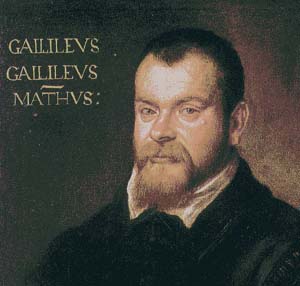 Painting of Gallileo