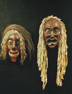 Iriquois masks