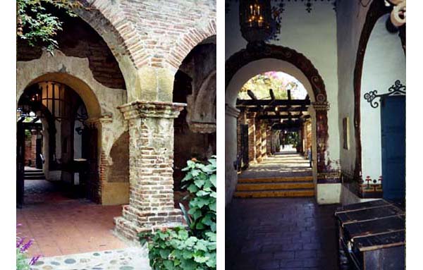 interior of St. Juan Capistrano