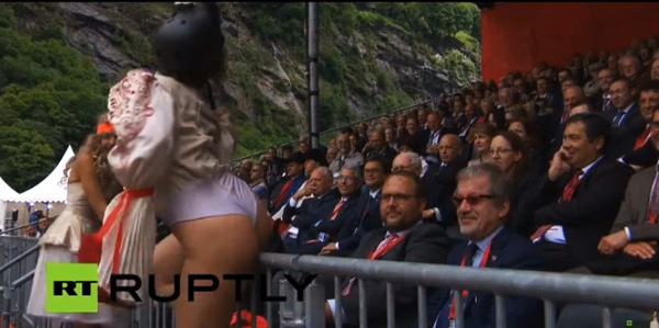 Gotthard tunnel opening