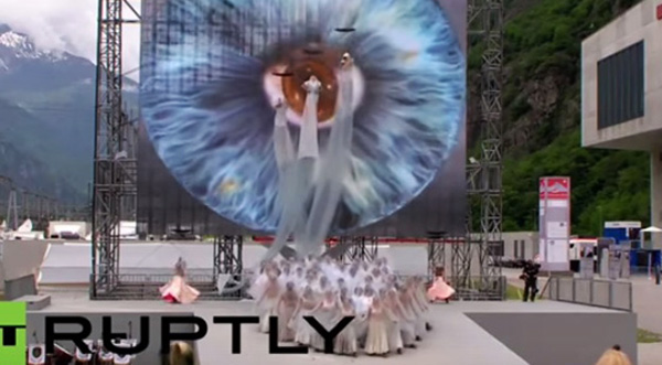 Gotthard tunnel opening