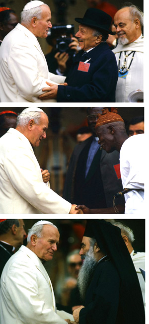 JPII at Assisi meets a shaman, Jew, and Muslim