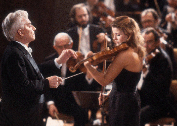 Von Karajan conducting