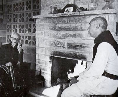 Jacques Maritain and progressivist monk Thomas Merton