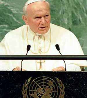 John Paul II at the UN