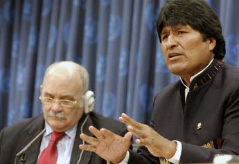 evo Morales United Nations