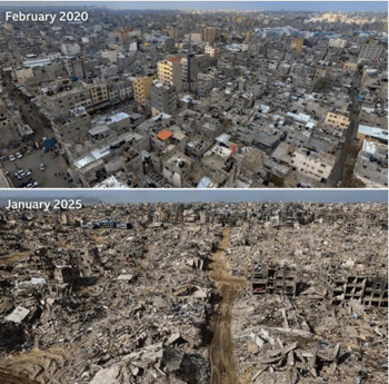 Gaza devastation