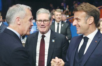 Carney, Starmer and MAcron Palestine State