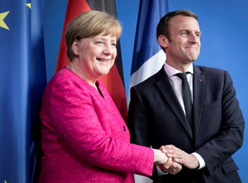 merkel macron