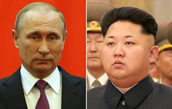 Putin and Kim Jong-un