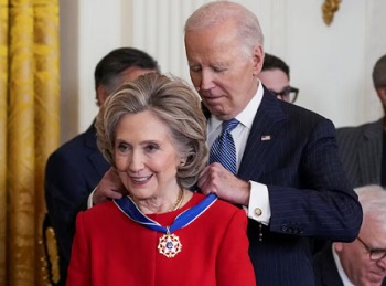 Hillary medal of Freedom