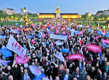 Protests against gay marriage