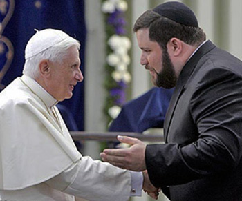 Benedict visit to the synagogue of Cologne