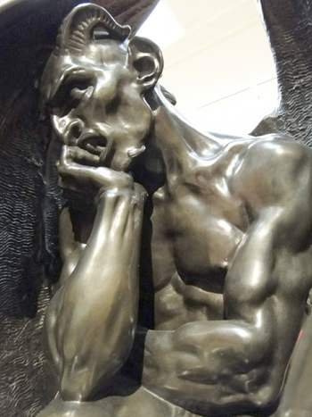 Satan, bronze