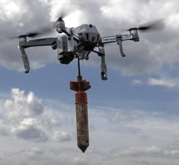 AI bomber drone