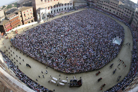 il palio di Sienna