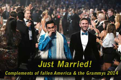 grammies 2014 homo marriage