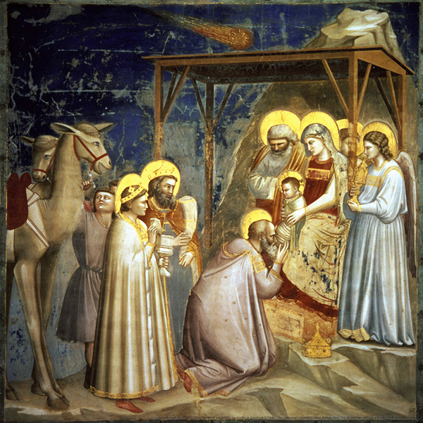 Nativity scene by Giotto