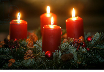 Protestant Advent wreath