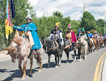 Don vargas reenactment festival of Santa fe