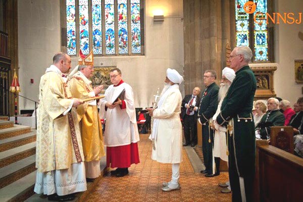 Sikh leader made papal knight 1