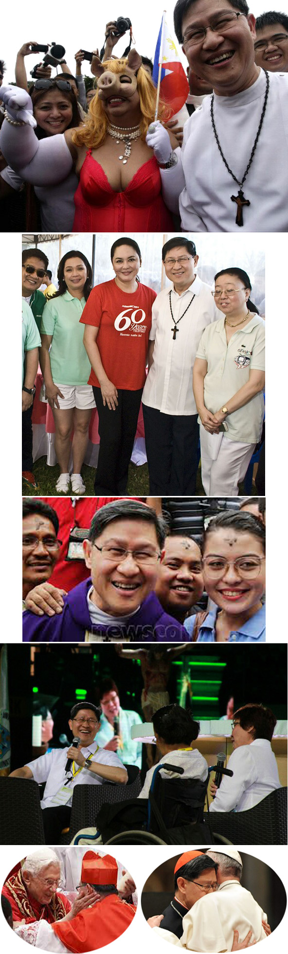 Photographs of Cardinal Luis Tagle