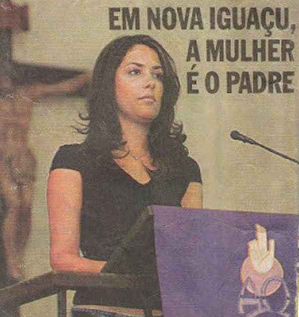 Woman priest in Nova Iguacu 1