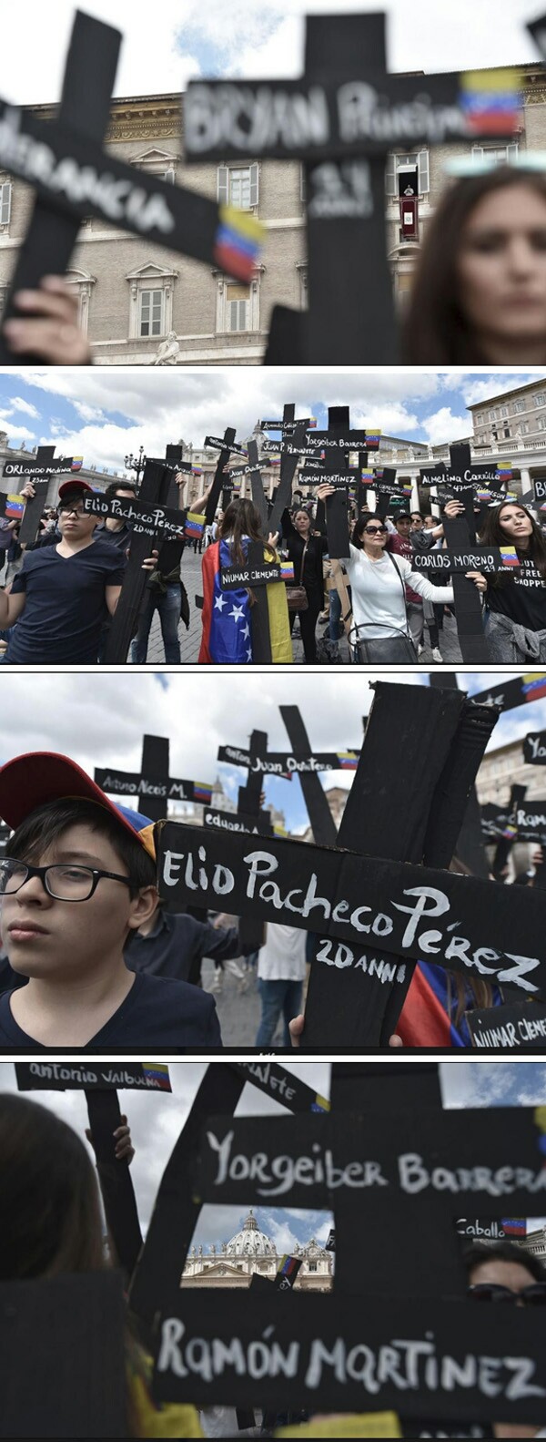 Venezuela - Protest at Vatican 2