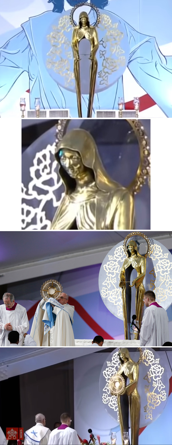 Monstrance at WYD 2019 - 2