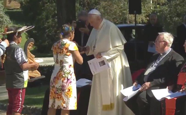 Godess earth worshipped at the Vatican 1