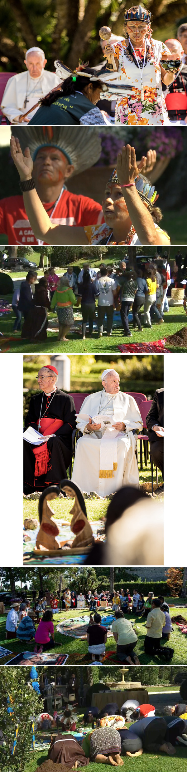 Godess earth worshipped at the Vatican 2