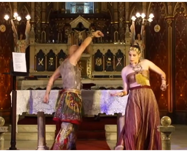 Hare Krishna ceremony in Catholic church in Rio 4