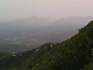 mountain view from Monte Vergine