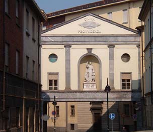 Entrance to the Piccola Casa