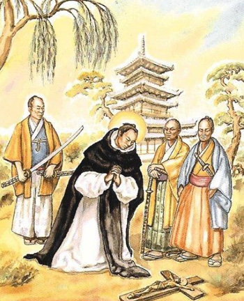 Martyrdom of a Dominican in Japan