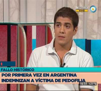 Gabriel Ferrini, victim of sexual abuse by a priest