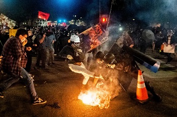 BLM riot Oregon