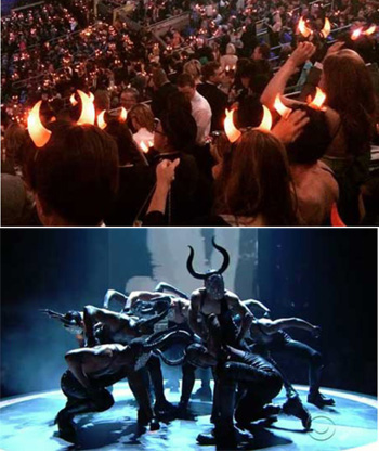 Satanism in Grammy 2015