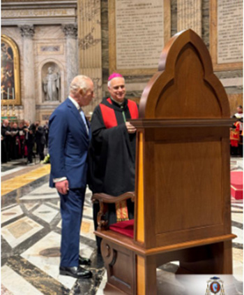 Throne for Charles 1 