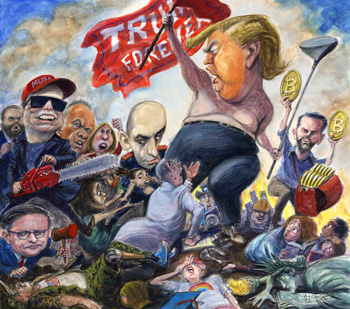 Trump destroyng the economy