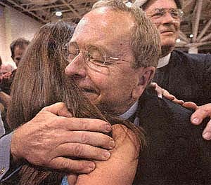 Gene Robinson celebrates his appointment