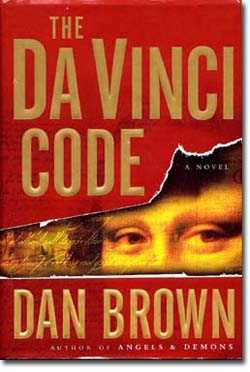 The Da Vinci Code book cover