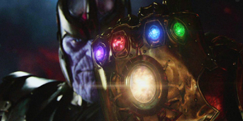 thanos with infinity stones