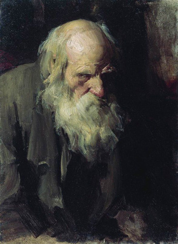 Old man decrepit