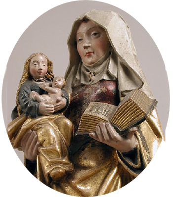 dutch statue st Anne