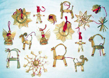 styraw ornaments